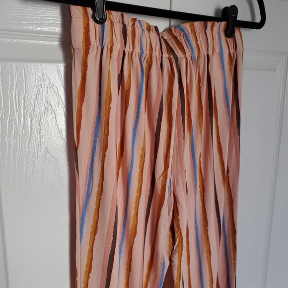 NEW BCBGeneration Stripe Paperbag Waist Pants - Picture 5 of 11